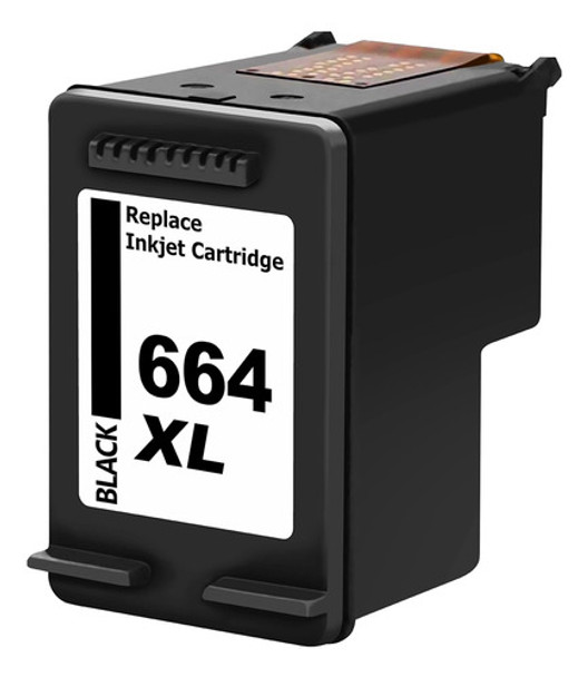 Cartucho Compatible Impresora Hp 664xl Tinta Negro Recarga 0