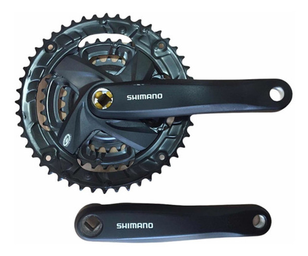 Plato Triple Shimano Fc-m371 En Oferta Por Raspon De Pintura 0