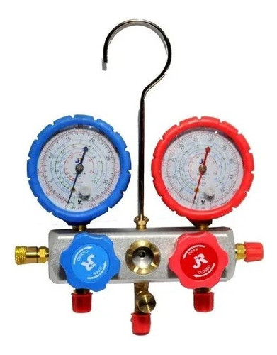 Manifold Universal Aluminio Apto R22-r410-r134-r404-r12 0