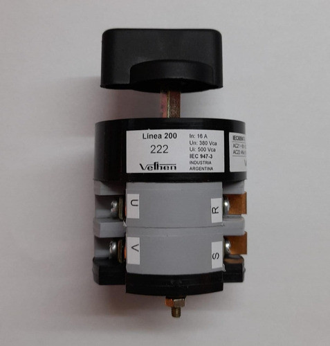 Interruptor 2x16 A. Conmuta.p/panel Vefben Cod:222 0