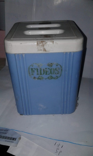 Envase Retro Recipiente Plastico Rigido Cocina Fideos 0