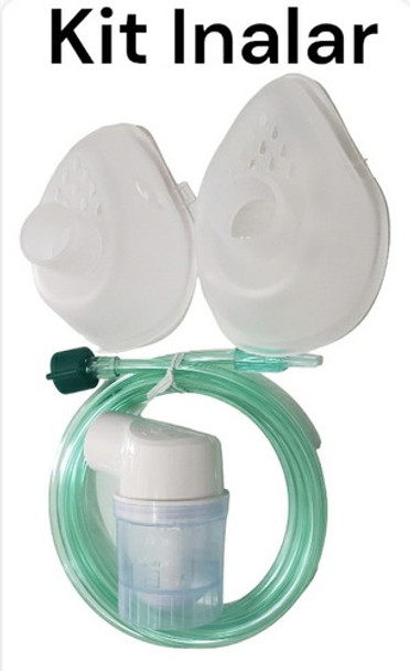 Kit Para Inalador Ns/omron Com 2 Mascaras Adulto E Infantil 0