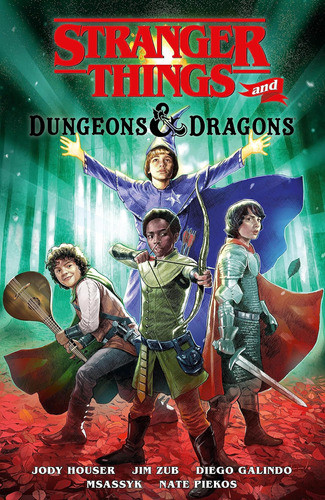 Livro: Stranger Things E Dungeons & Dragons (graphic Novel) 0