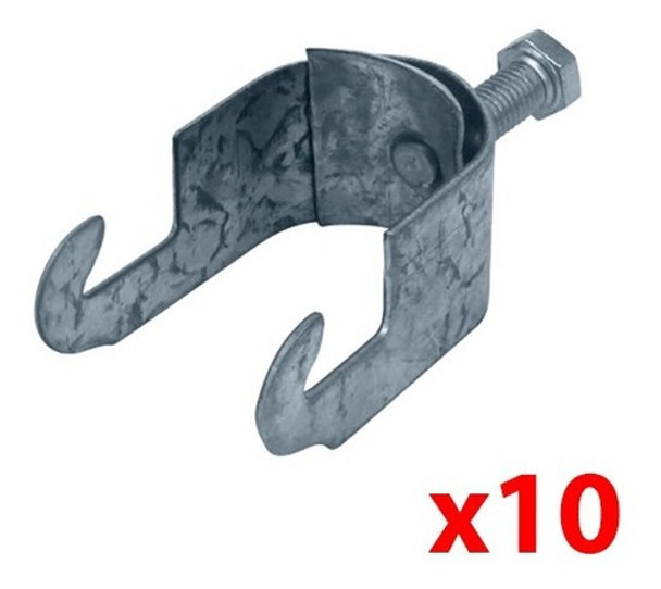 Grampa Olmar Abrazadera Para Caño 7/8 Pulgada Pack X10 0