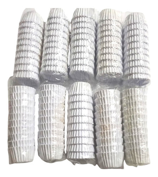 Forminha De Papel Branca Brigadeiro N.6 Pacote C/1000un 0