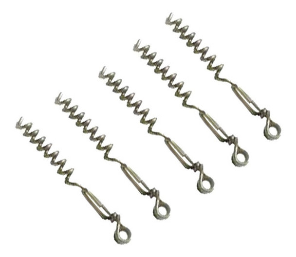 Rotor Rulo Tirabuzon De Ojo 3.5cm X 10un Pesca Armado Bases 0
