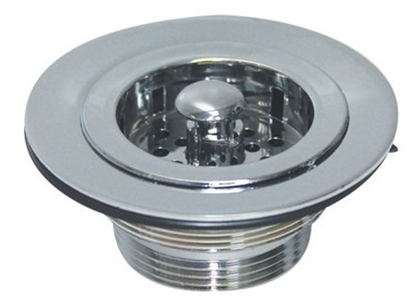 Válvula Para Pia Americana 3.½x1.½  Metal - Arruela Metal 0