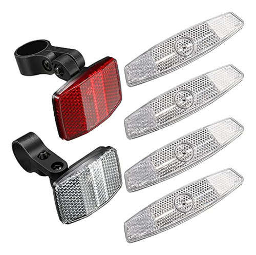 Maitys 6 Pcs Kit De Reflectores Delanteros Y Traseros Para B 0