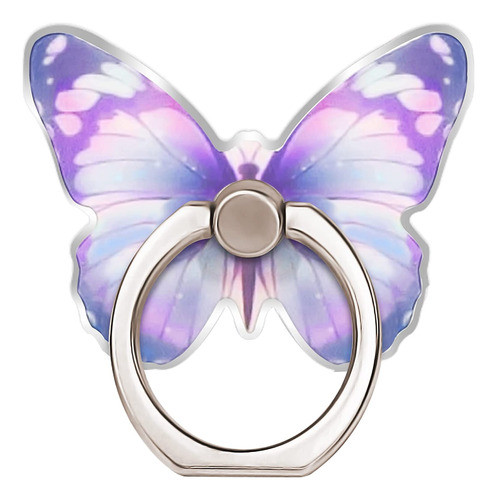 Anillo Para Celular / Mariposa Violeta 0
