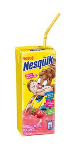 Kit 30 Bebida Láctea Sabor Morango Nesquik 200ml 0