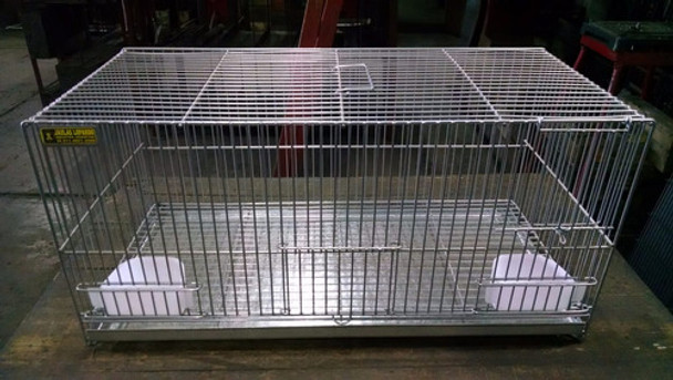 Jaula 60cm Cria Exoticos Reforzada 60x28x29cm. Epoxi Lopardo 0