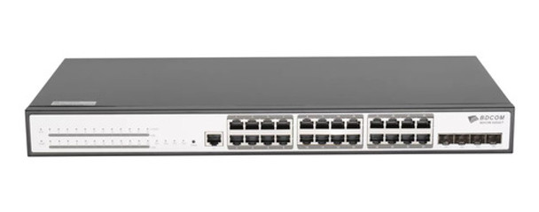 Switch Bdcom L3-lite 24 P 1g Poe 6 Puertos 10g Sfp+ 0