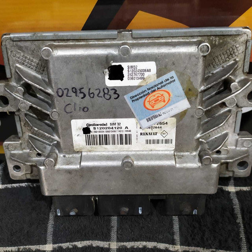 Ecu - Computadora Renault Clio 2013 0