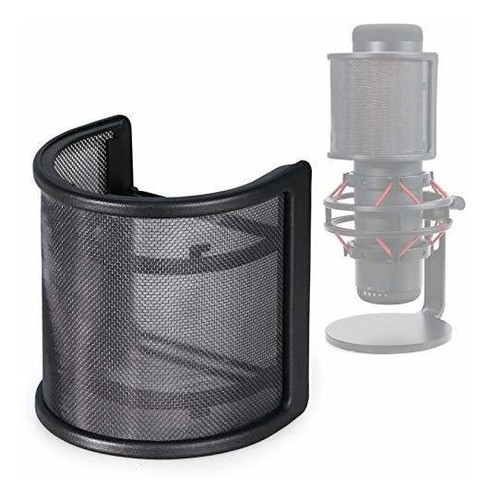 Filtro Pop De Micrófono Quadcast De Youshares - Protector De 0