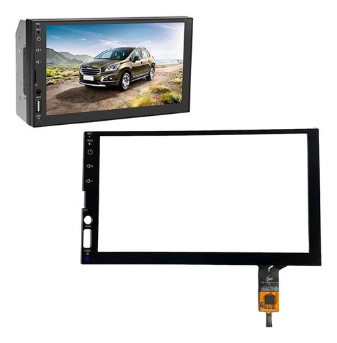 Tela Touch Screen Etech Taytech Rayx Para Mp5 Htech 0