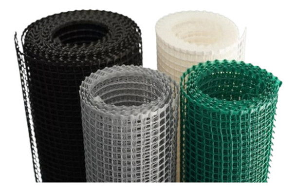 Red Proteccion Plastico Tejido Balcon 1 X 25 M Rollo 0