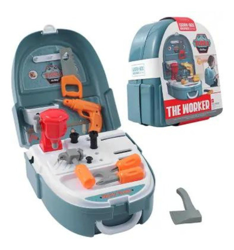 Valija De Juguete Con Set De Herramientas Mochila 18 Piezas 0