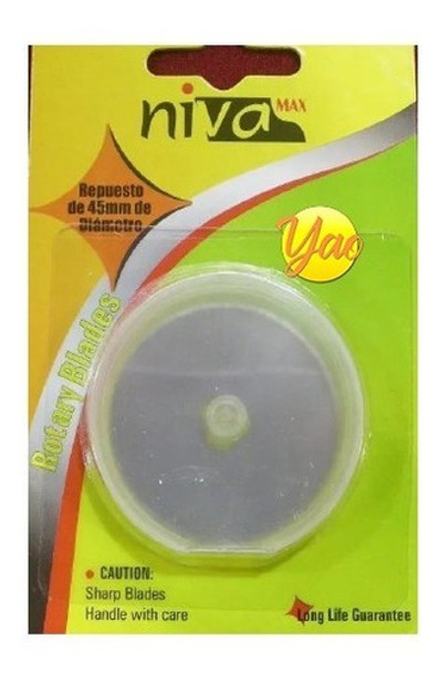 Repuesto Cutter Rotativo Circular Niva 45 Mm.abasto 0