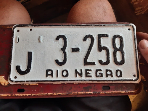 Matricula Rio Negro 3 258 Conf Repintada Con 0