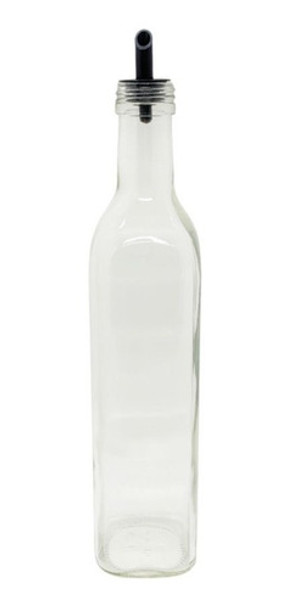 Botella Vidrio Aceitera Vinagre Pico Vertedor 500cc X12 0 Botella Vidrio Aceitera Vinagre Pico Vertedor 500cc X12 0
