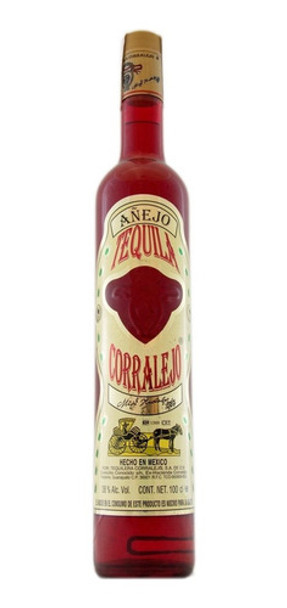 Tequila Corralejo Añejo 100% Agave De Mexico 0