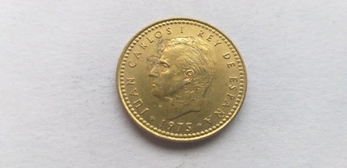 Moneda Con Error 1 Peseta 1975. 0