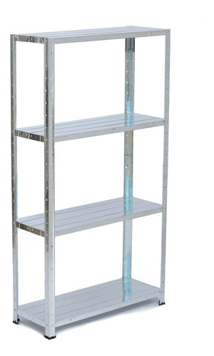 Estantería Metálica 142 Cm - 4 Estantes Galvanizada 0