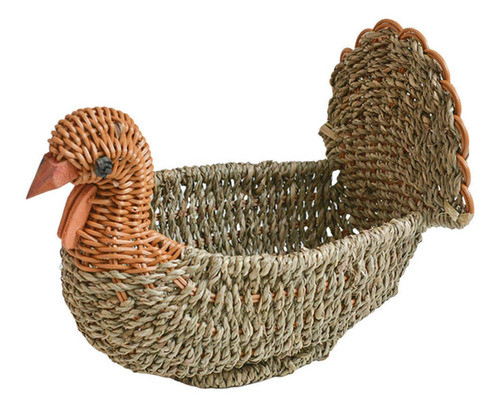 Cesta De Vime Em Forma De Pintinho, Cestas De Pão, Artesanat 0