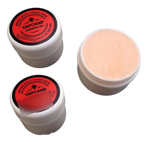 02 Graxa Tapcamp Brth P/ Fusor Pelicula Emborrachada 20g 0