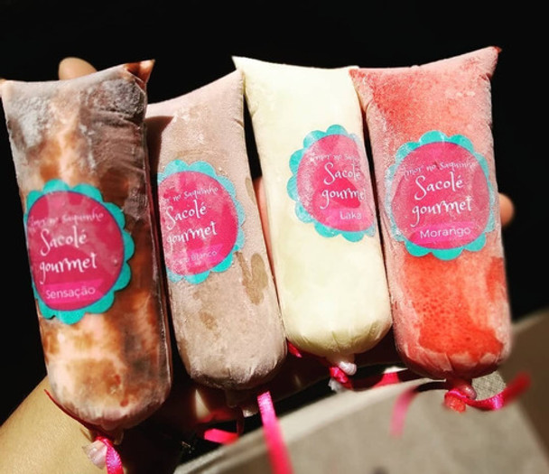 4.000 Saquinhos 6x23 Saco Plástico Talher Geladão Sacolé 0 4.000 Saquinhos 6x23 Saco Plástico Talher Geladão Sacolé 0