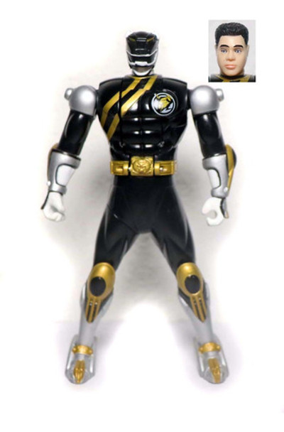 Boneco Power Rangers Vira Cabeça Preto Danny Força Animal 0 Boneco Power Rangers Vira Cabeça Preto Danny Força Animal 0