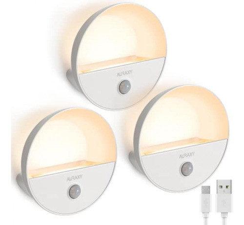 Luz Nocturna Recargable Con Sensor De Movimiento. 0