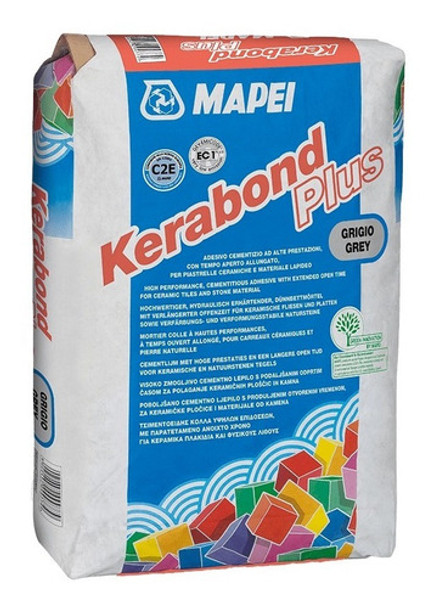 Pegamento Para Porcelanato Kerabond Plus Mapei X30 Kg 0