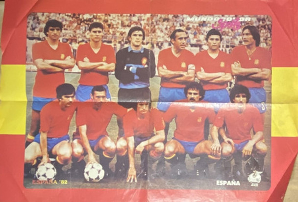 Lámina, España Inglaterra, Antiguo Poster Mundocolor, Cr8 0