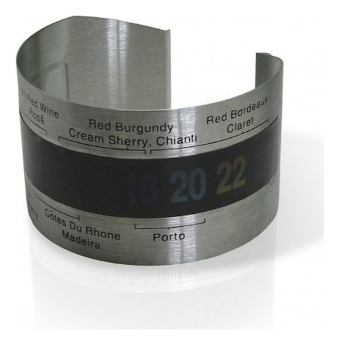 Termómetro Analógico Para Botellas De Vino Vin Bouquet 0