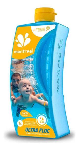 Floculante E Clarificante Tratamento Piscinas 1l Montreal 0