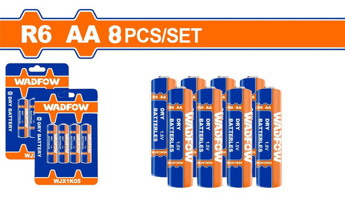 Pack X 8 Pilas Aa Wadfow Wjx1k05 - Lnf 0
