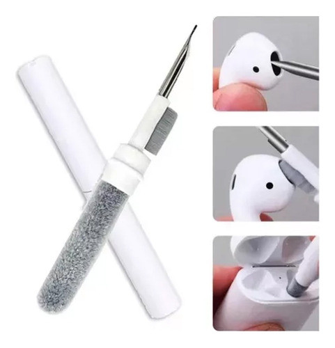 Kit Limpador De AirPods Fone Ouvido Bluetooth Higienizador 0