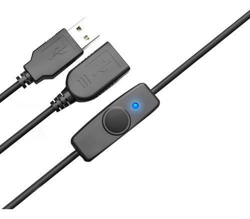 2x Cabo Extensor Data Sync Usb 2.0 Cabo De Extensão Usb Com 0