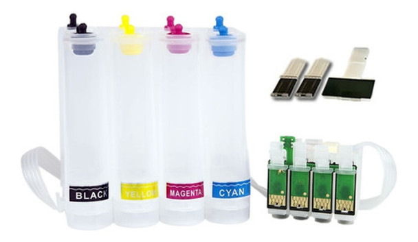 Bulk Ink Para Epson Tx420 Tx235 Tx235w Tx320f - Sem Tinta 0