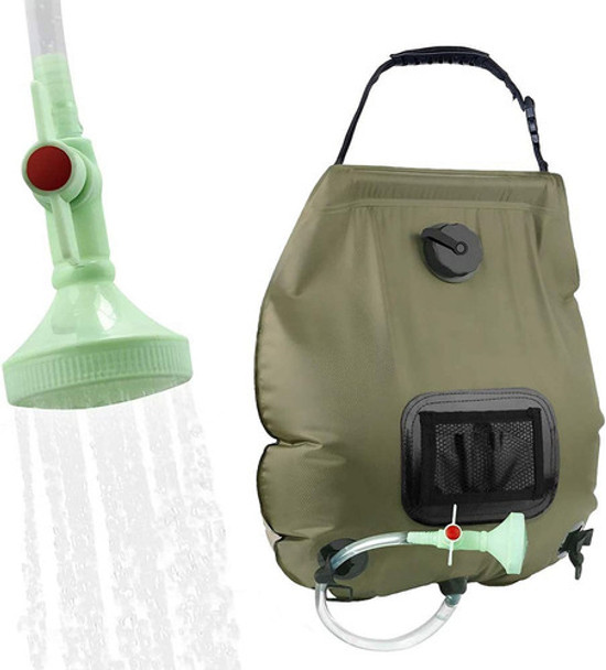 Bolsa De Ducha Solar Portatil Camping Playa Pesca 20 Lts. Ge 0