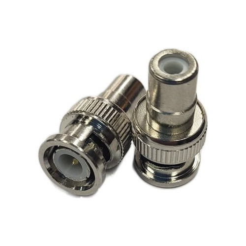 Adaptador Plug Bnc A Jack Rca - Escar 0