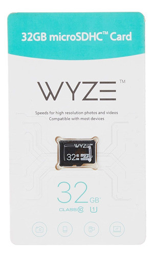 Tarjeta De Memoria Wyze Micro Sdhc 32 Gb Clase 10 0