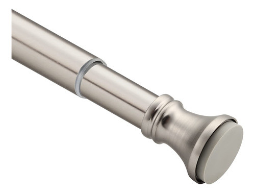 Barral Para Ducha Con Resorte Ajustable 66 A 107 Cm Niquel 0
