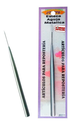 Esteca Aguja De Metal Punzon Decorar Reposteria Cooper - Cc 0