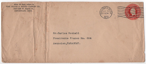 0769_entero Postal De E.e.u.u. 0