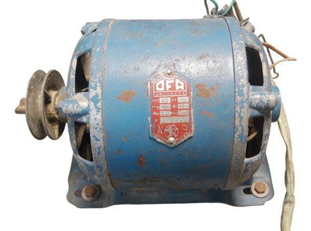 Motor Electrico Ofa De 1/3 Hp Usado 0
