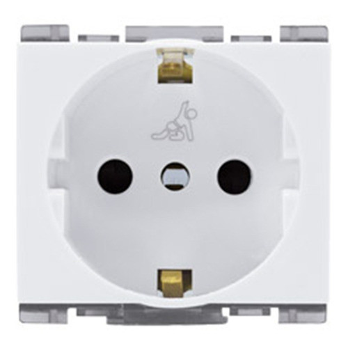 Módulo Atenea Plus Schuko 2p+t C/seguro 16a 0