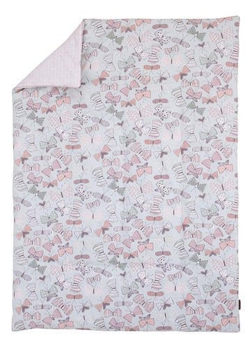 Dwell Studio Arden Butterfly Print Edredón, Violeta / Rosa / 0