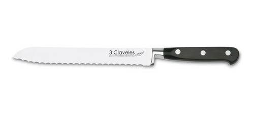 Cuchillo De Pan Forjado 8'' Forge Ref.1567 3 Claveles Plaza 0